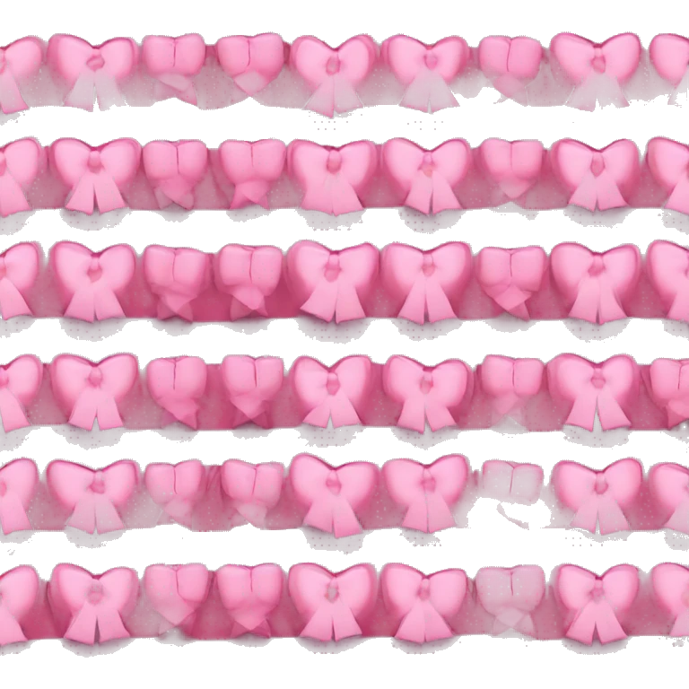 pink bows emoji