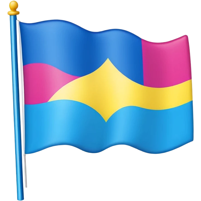 Polysexual flag emoji