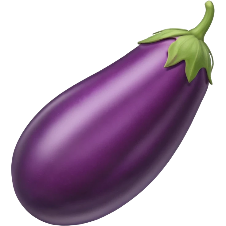 purple eggplaant emoji