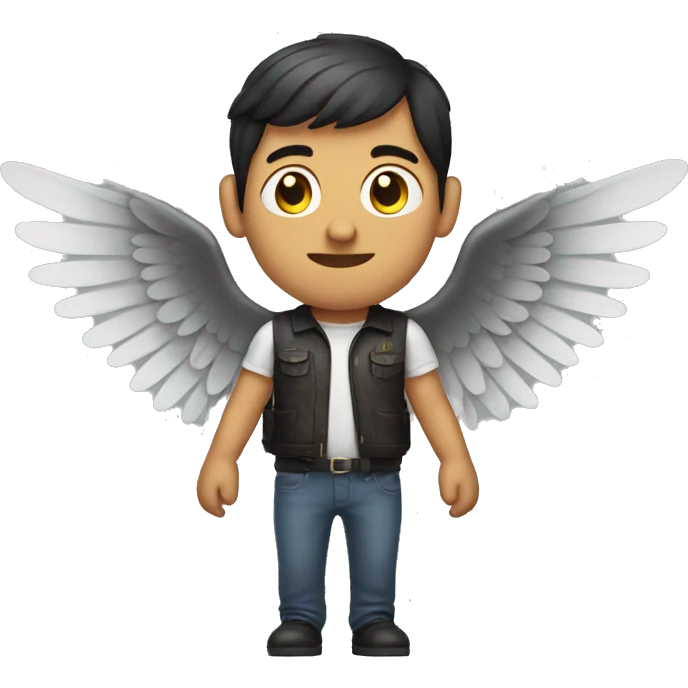 Man with wings emoji