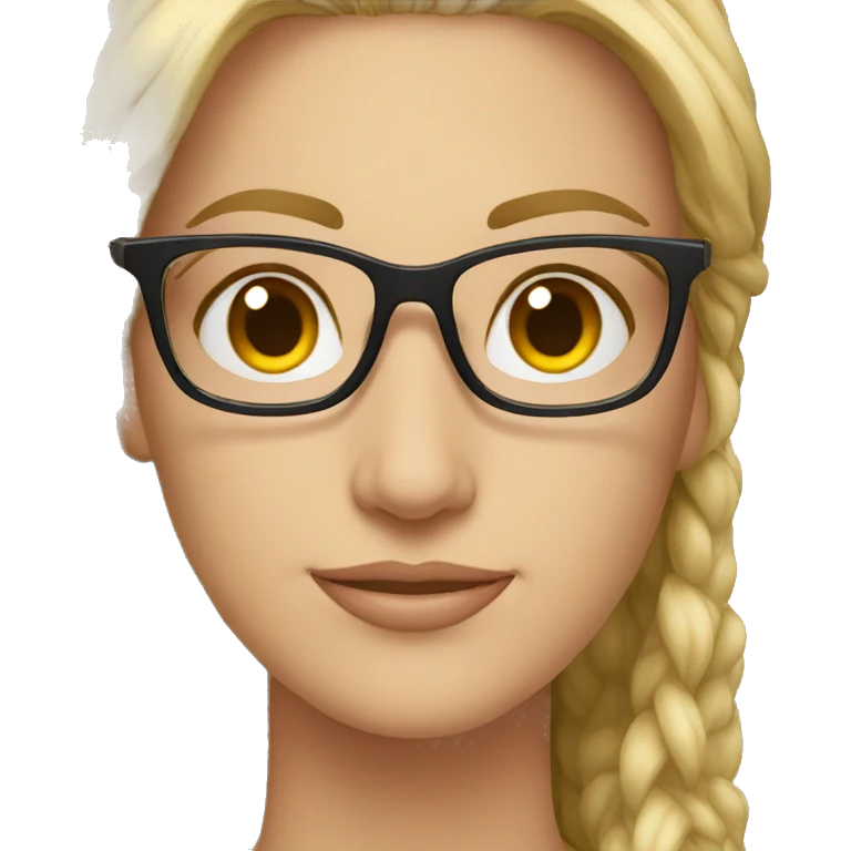 teacher glasses emoji