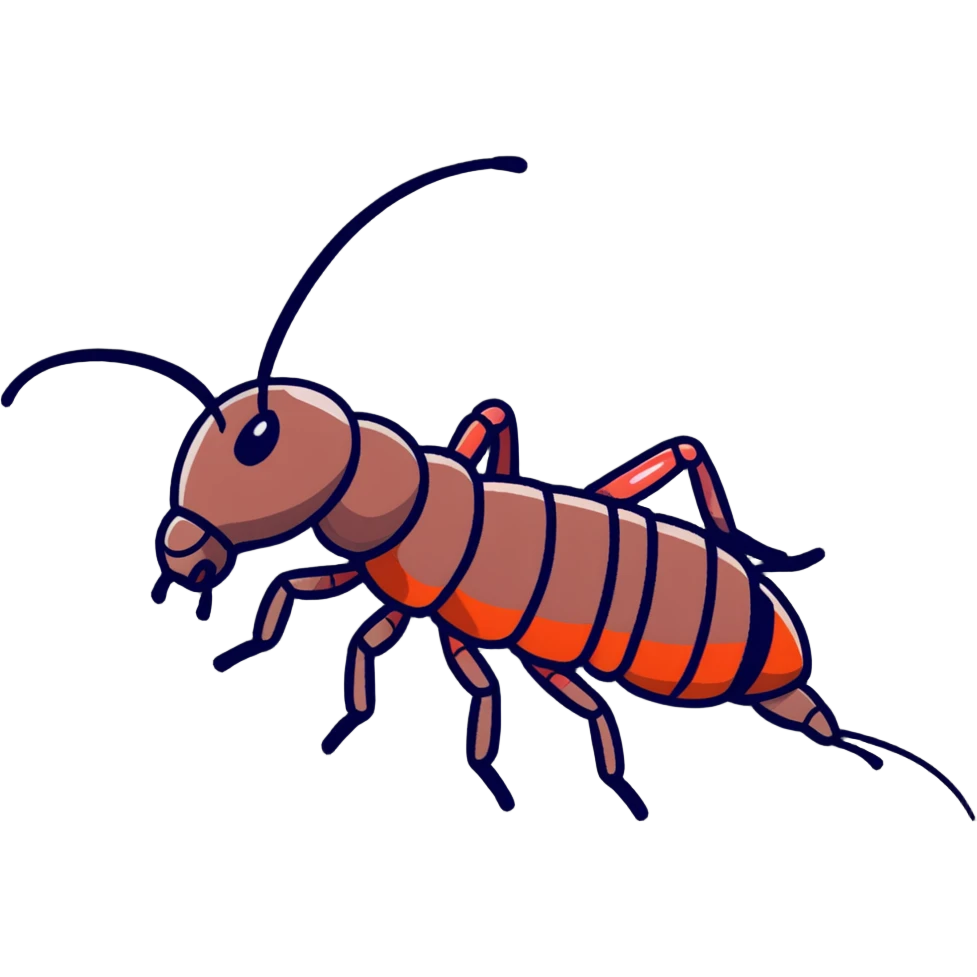 realistic earwig emoji
