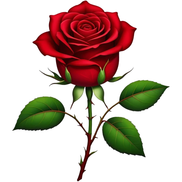 Bleeding rose emoji