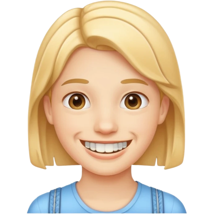 Carita feliz con brackets emoji