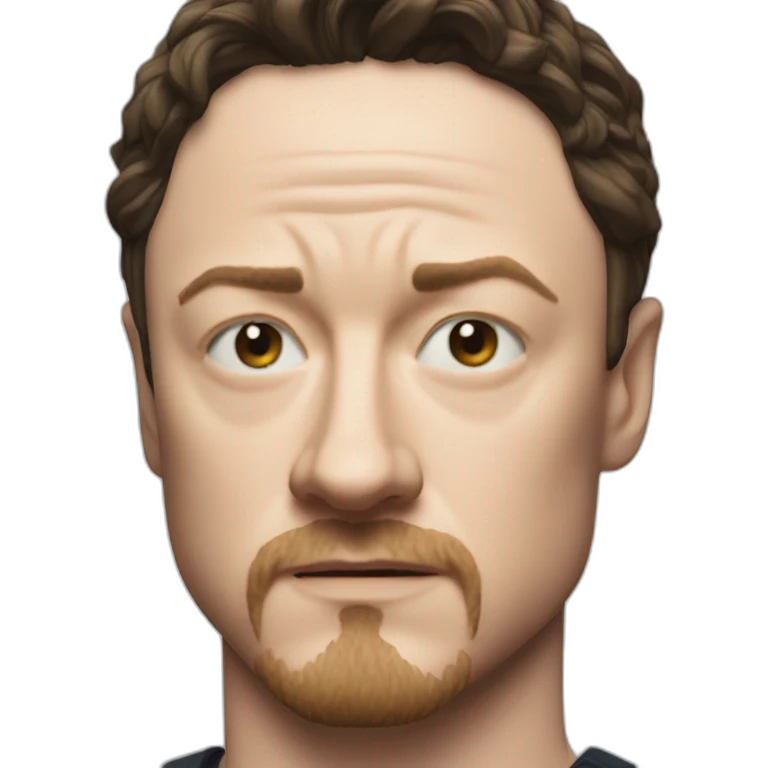 james mcavoy serious emoji