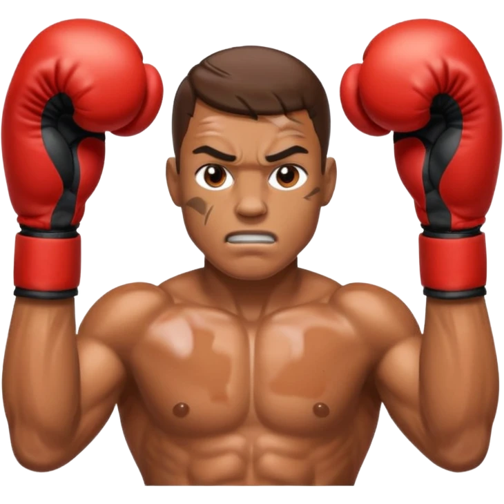 Boxer good emoji