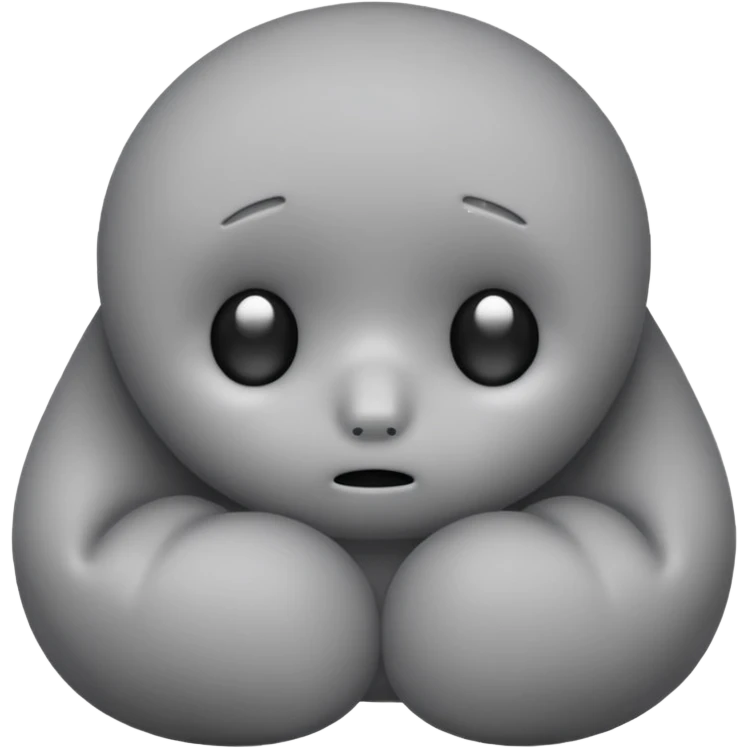 sad plushy emoji