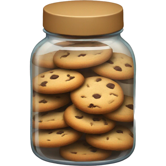 jar full of cookies emoji