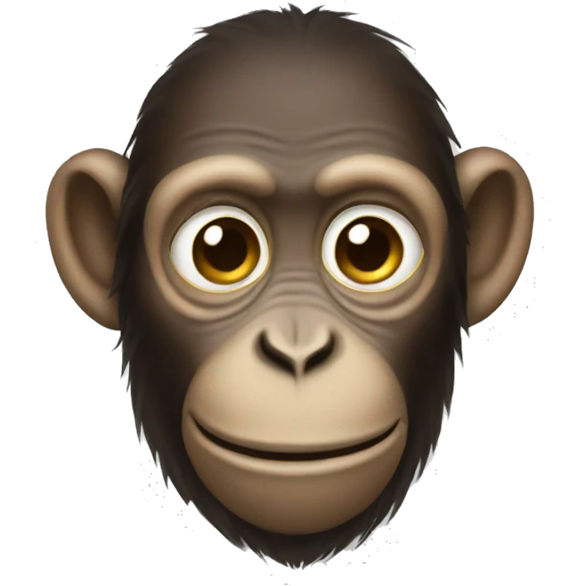 a drawing monkey emoji