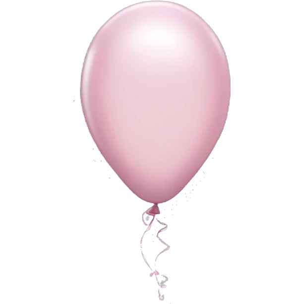 Light pink balloons  emoji