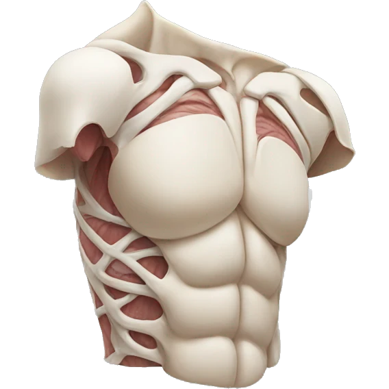 Anatomical shoulder emoji