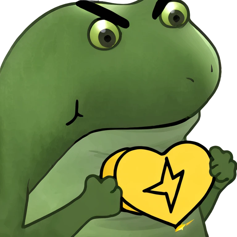 Black heart with lightning bolt emoji