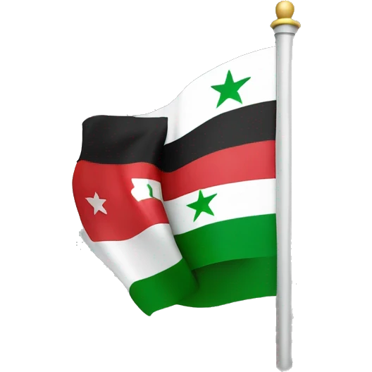 new syrian flag emoji emoji