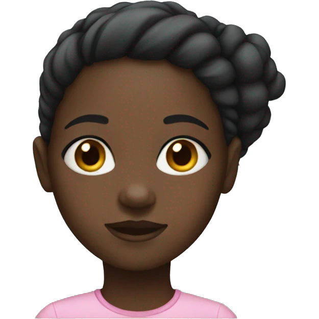 Black girl emoji