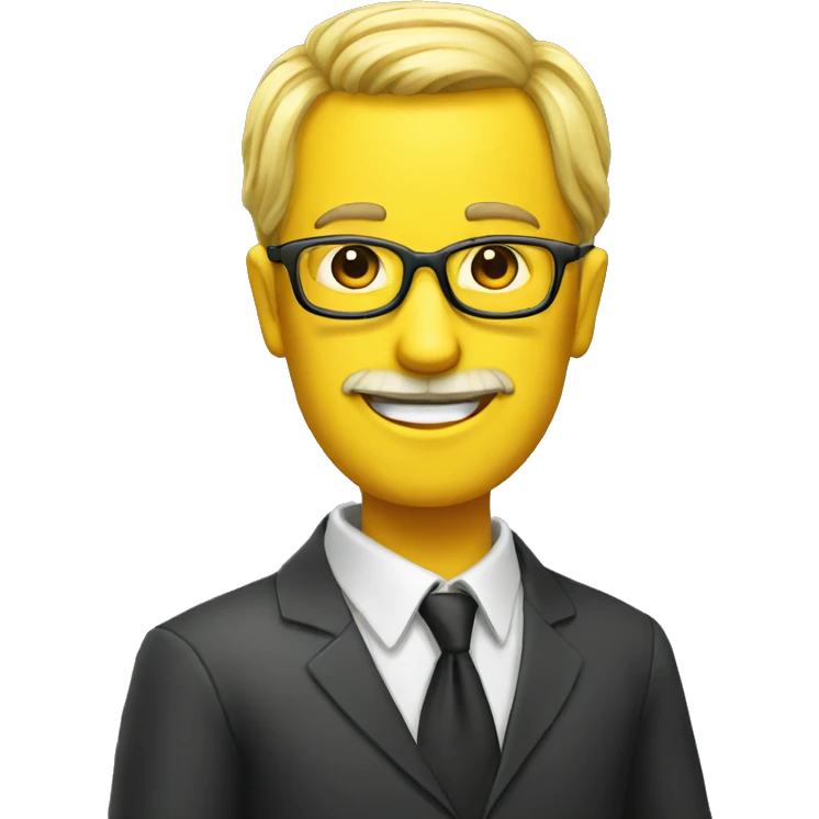 un prof banane emoji
