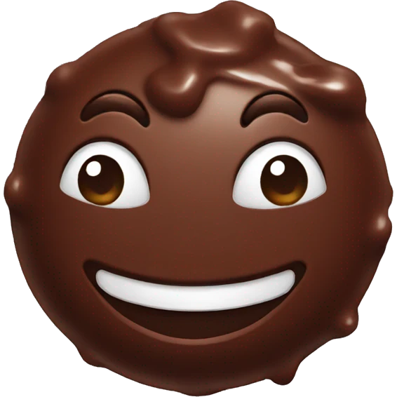 chocolate candy emoji