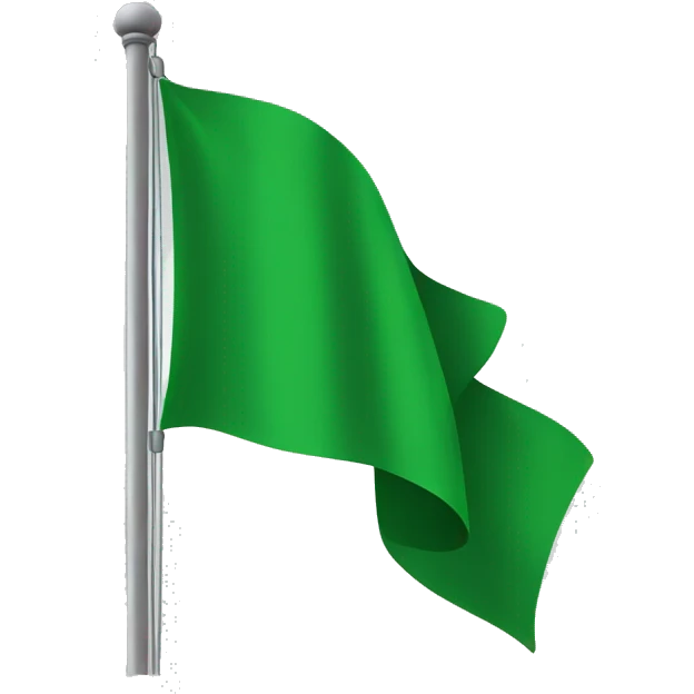 green flag emoji
