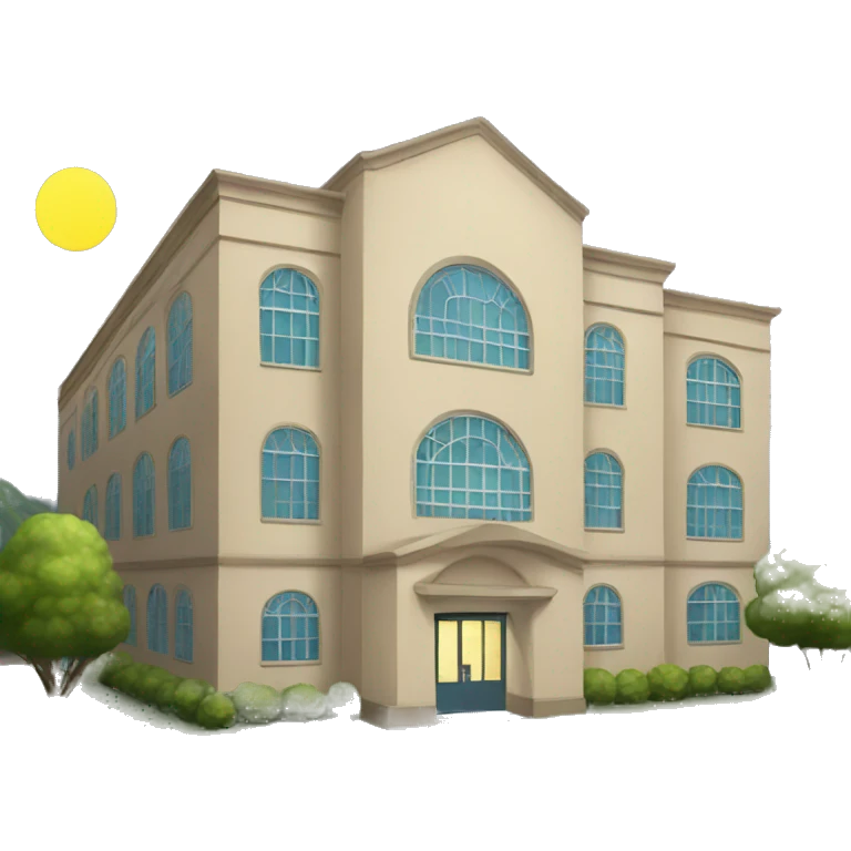 light school building emoji