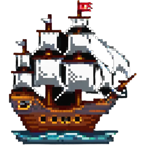 pirate ship emoji