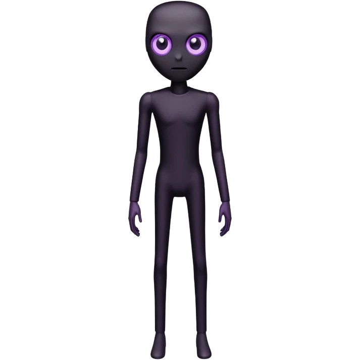 Minecraft Enderman emoji