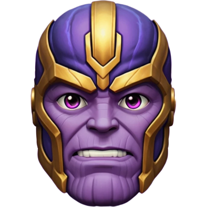 Thanos glow emoji