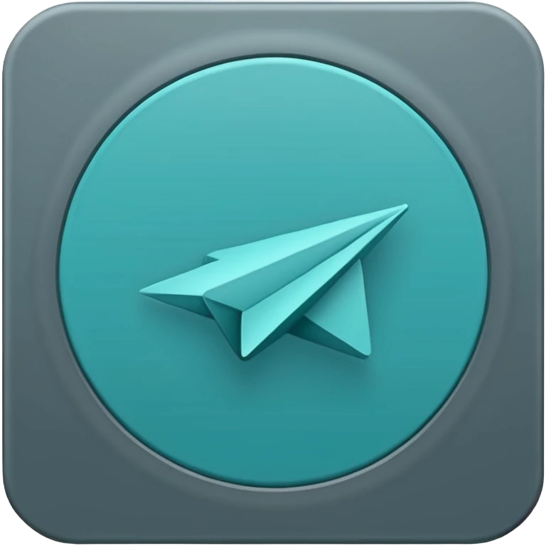 Minimalist outline icon, monoline style, thin clean contour, no shading, no gradients, transparent background, vector style, centered composition, flat design, elegant, premium, modern, Telegram emoji style, color palette: aqua teal #40B2D6 and slate gray #2F3B3E, no text, no background, 512x512 emoji