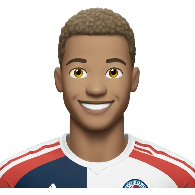 mbappé sourire emoji