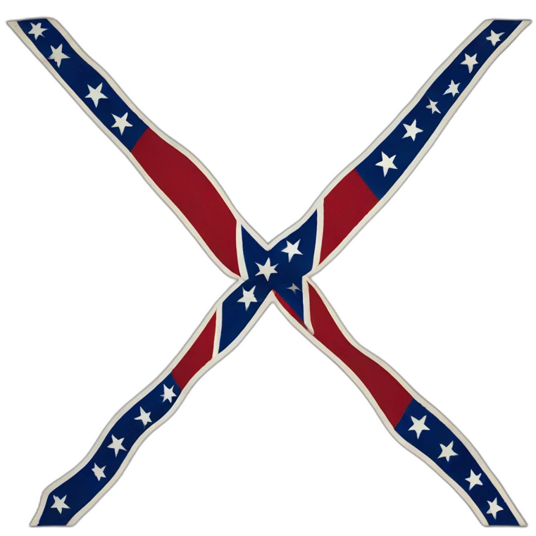 American south confederate flag emoji