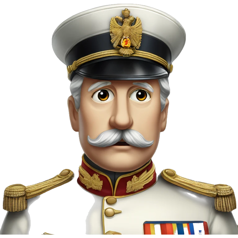 german emperor Wilhelm II emoji