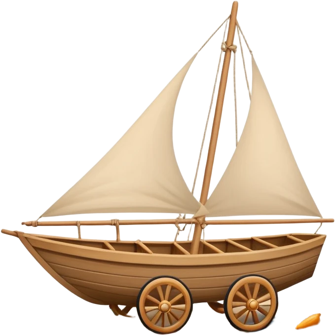 Char à voile emoji