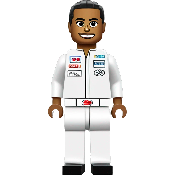 LEWIS HAMILTON lego full body emoji