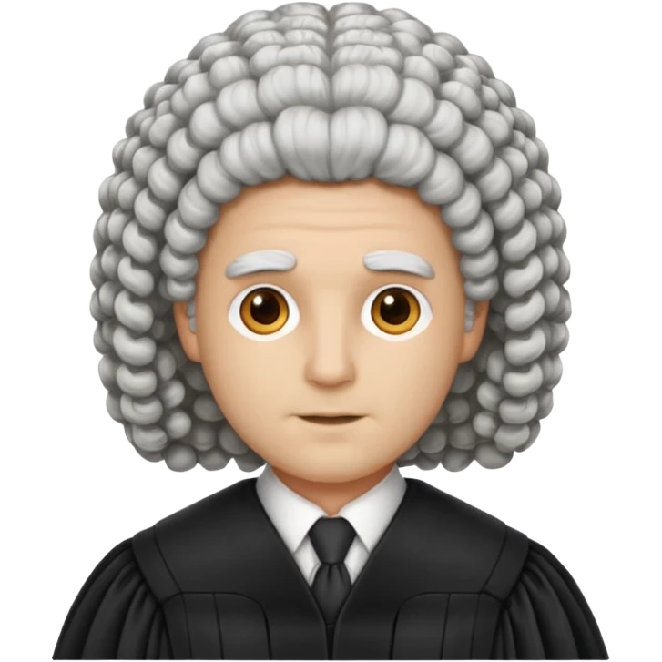Courtroom Items, only Judge’s Wig – traditional courtroom attire

 emoji