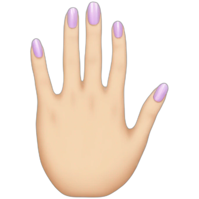 French nail emoji