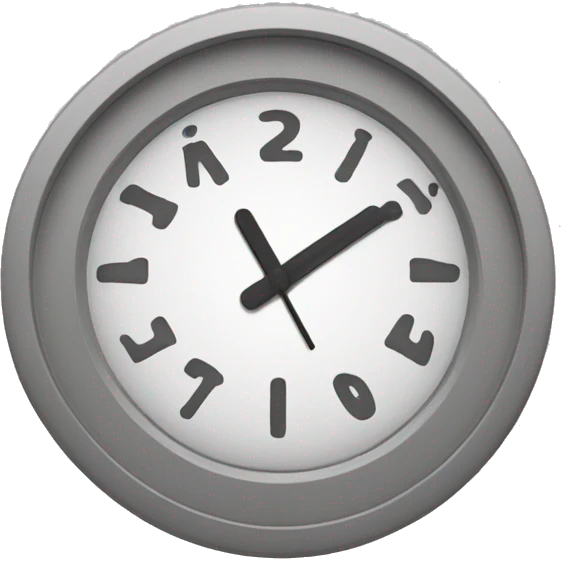 Clock it in sign language  emoji