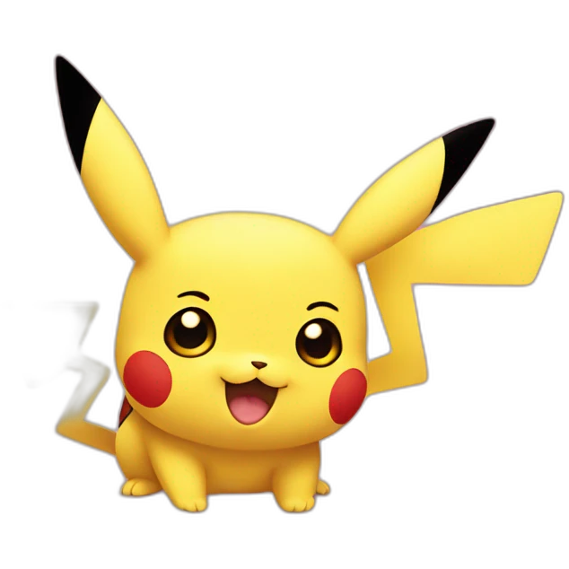 Cute Pikachu emoji
