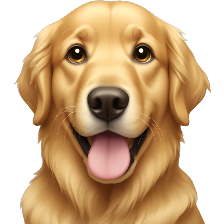 golden retriever emoji