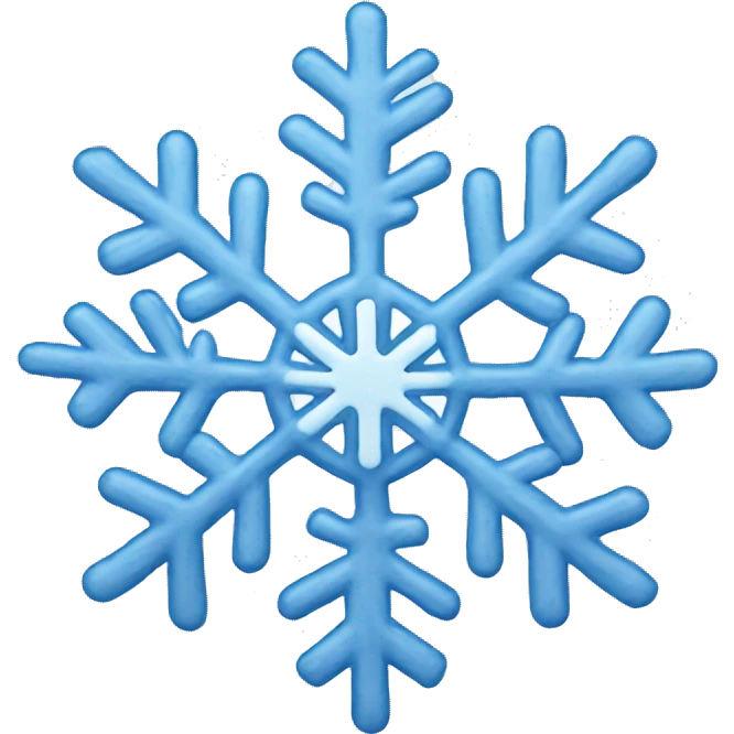 Snowflake  emoji