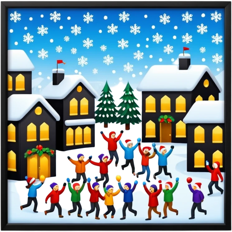 New Year's Day scenery
 emoji