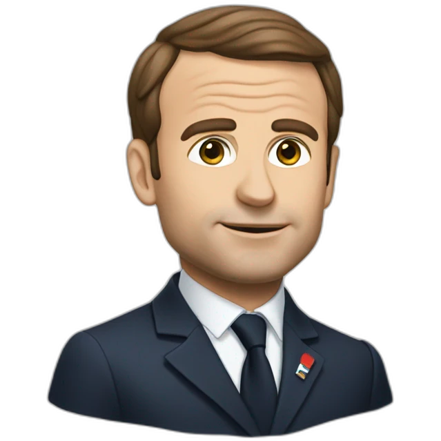 Macron qui dort emoji