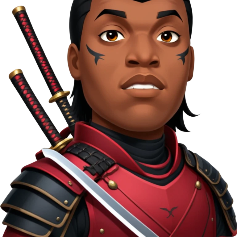 Fierce Samurai emoji