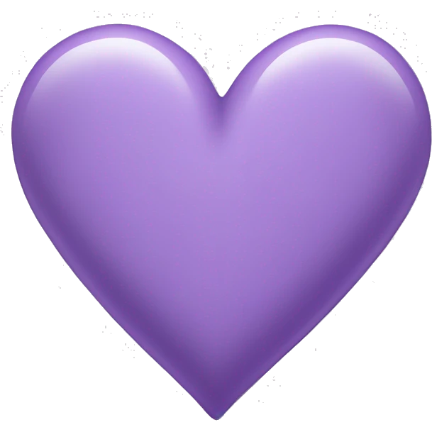 Light Purple Heart  emoji