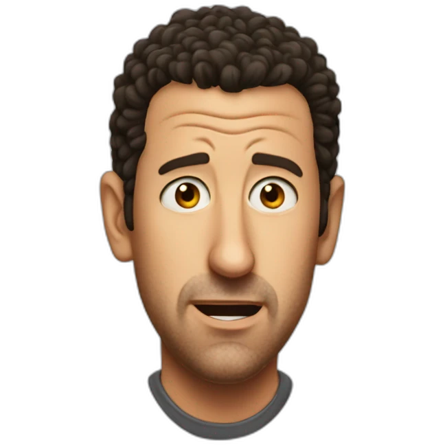 Adam Sandler mad emoji
