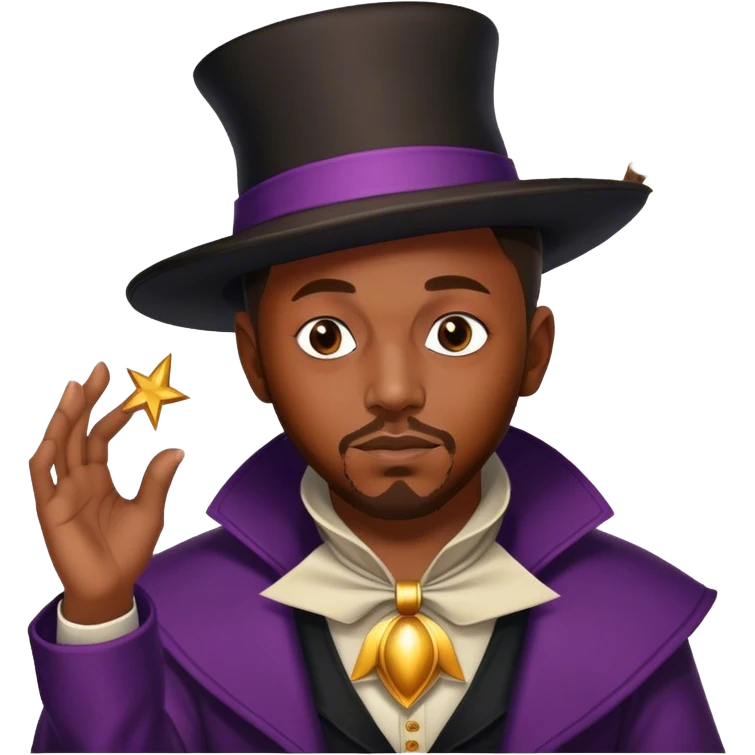 kendrick lamar as a magician emoji