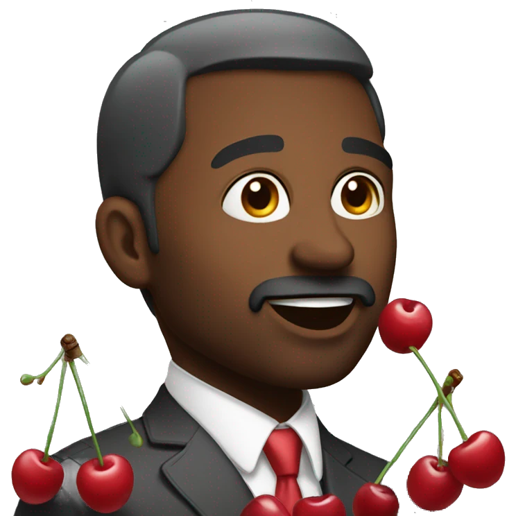 Sunday with cherries  emoji