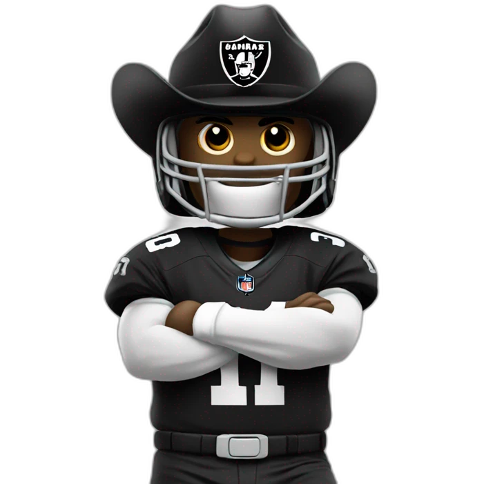 Las Vegas raiders mascot emoji