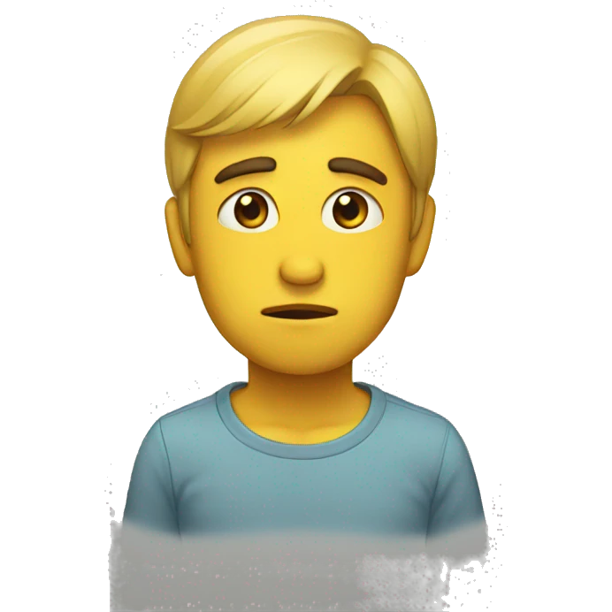 Sad  emoji