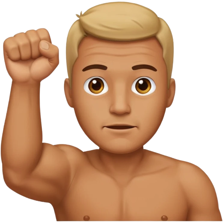 papa con puño ariba de like emoji