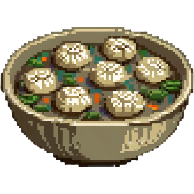 dumplings in bowl emoji