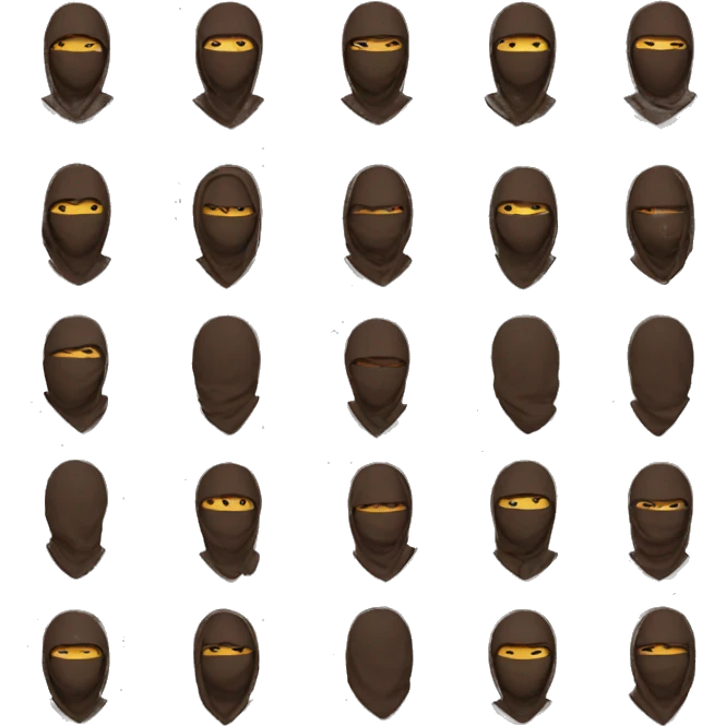 brown ninja emoji