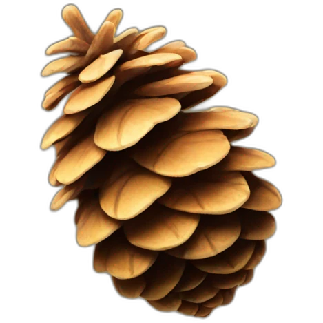 small pine cone emoji